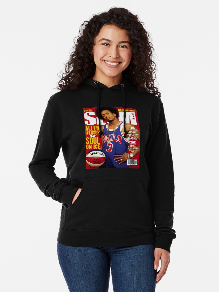 Allen Iverson Slam Magazine Lightweight Hoodie for Sale by Pfannerstill89 Redbubble