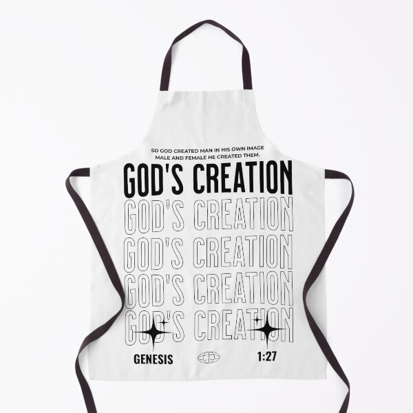 Item preview, God Creation (Black) designed and sold by MadeByDoodle.