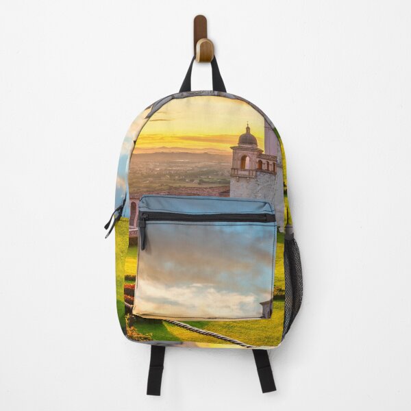Item preview, Fantastic sunset over Saint Francis of Assisi Basilica designed and sold by Stefano Orazzini.