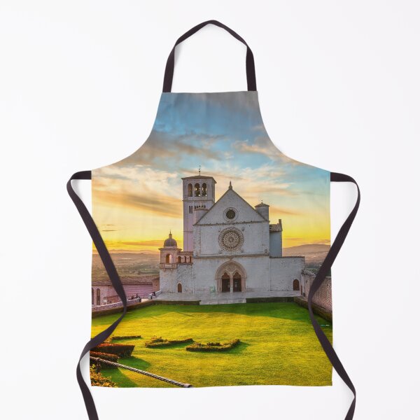 Item preview, Fantastic sunset over Saint Francis of Assisi Basilica designed and sold by Stefano Orazzini.