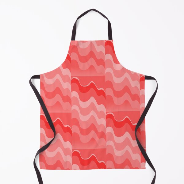 Item preview, Red wave pattern designed and sold by Chirayu1111.