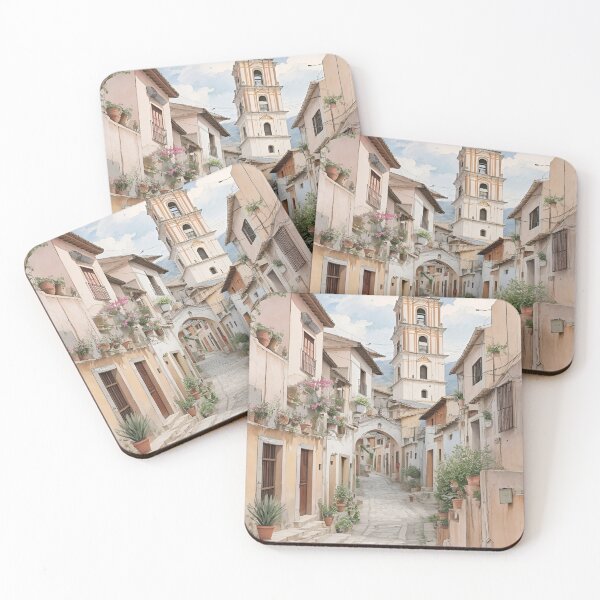 Item preview, Mexico City, Jalisco, town, pretty, flowers, street designed and sold by Chemikal1993.