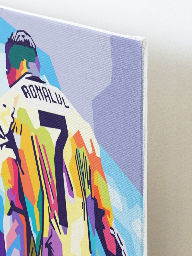 Cristiano Ronaldo Back Pop Art Poster for Sale by ZeetArt