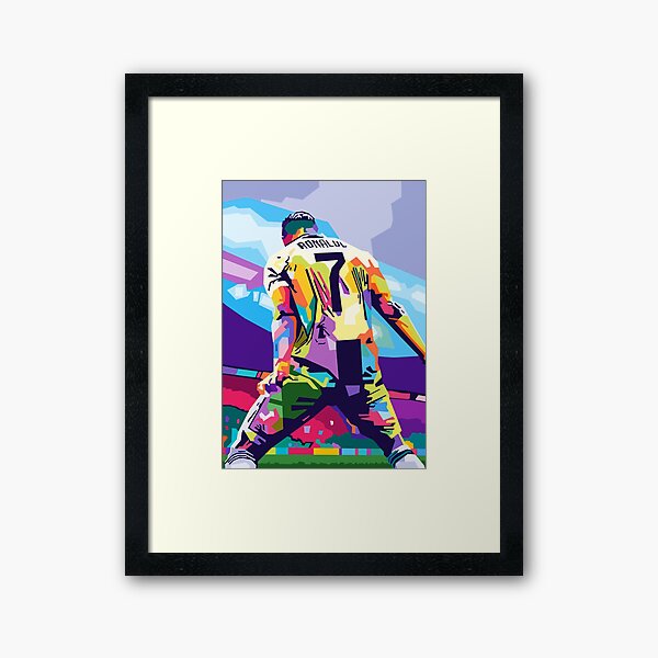 C. Ronaldo Wpap Pop Art affiches et impressions par Siksisart - Printler