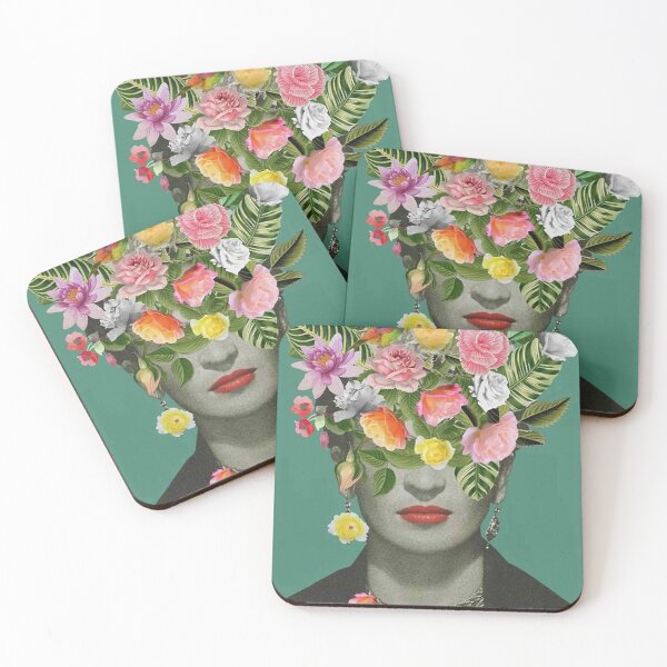 Item preview, Flower Hidden Face Frida Khalo designed and sold by EmeliaSkiles.
