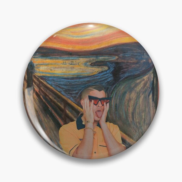 Item preview, Bad Bunny - The Scream designed and sold by EvshinyDesign.