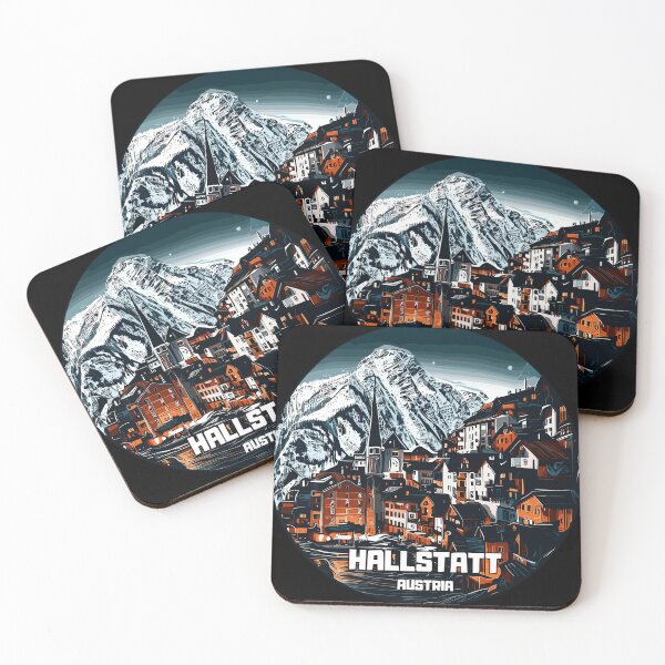 Item preview, Hallstatt, Austria alps mountains designed and sold by TomFrontierArt.