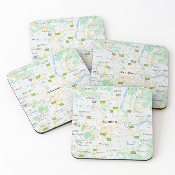 Item preview, London Map designed and sold by OliLewDesigns.