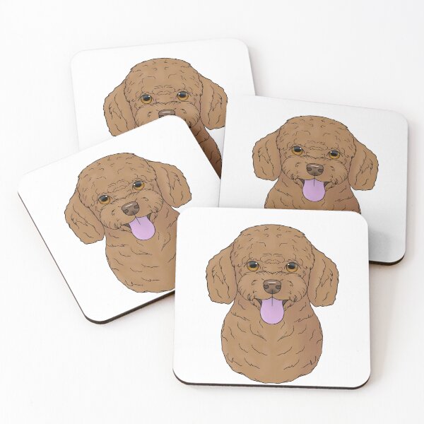Item preview, Poodle - brown designed and sold by Cynthiaetal.