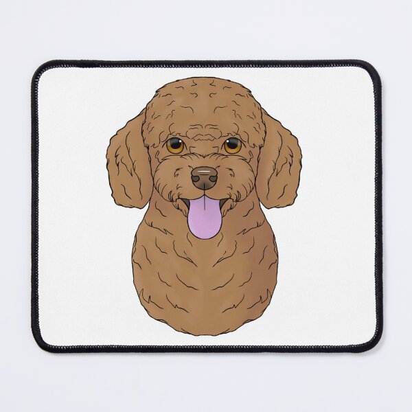 Item preview, Poodle - brown designed and sold by Cynthiaetal.