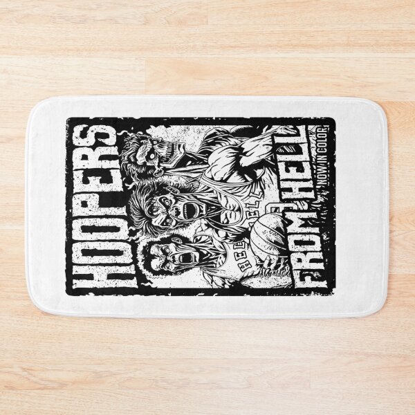 Item preview, Basketball Halloween Funny Retro Zombie Horror Movie Poster designed and sold by GrandeDuc.