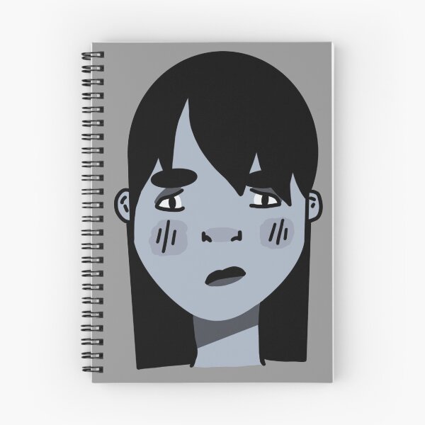 Item preview, Gracie Goth | Grey Goth Fashion Girl Character designed and sold by Etta Law.