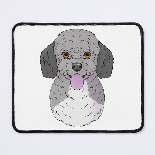 Item preview, Poodle - silver parti designed and sold by Cynthiaetal.