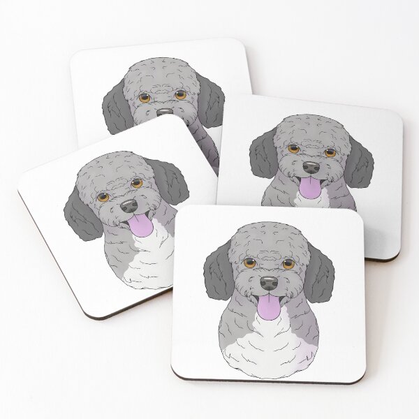 Item preview, Poodle - silver parti designed and sold by Cynthiaetal.