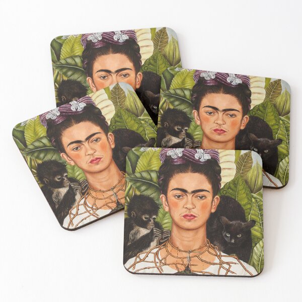 Item preview, Khalo with Cat and Monkeys Frida designed and sold by EmeliaSkiles.