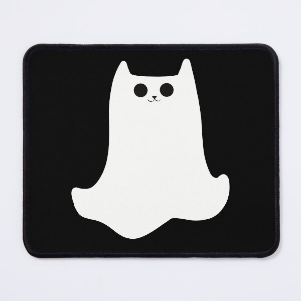 Item preview, Simple White Cat Ghost Print designed and sold by Julia Sol.