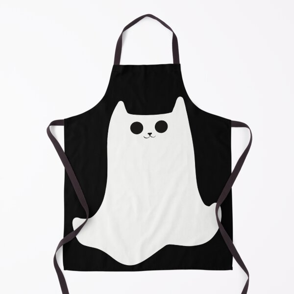 Item preview, Simple White Cat Ghost Print designed and sold by Julia Sol.