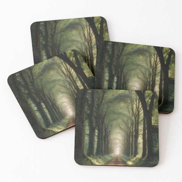 Item preview, Wild Forest, lonely road, land, lonely scene, loneliness, trees, shadow designed and sold by Chemikal1993.