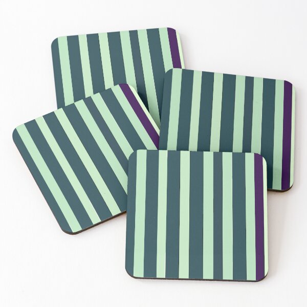 Item preview, Halloween Stripes in Green and Purple designed and sold by SamJanner.