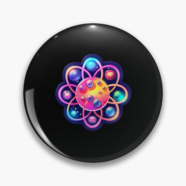 Item preview, Atom Physics Nerd Atomic Model designed and sold by titanosdesign.