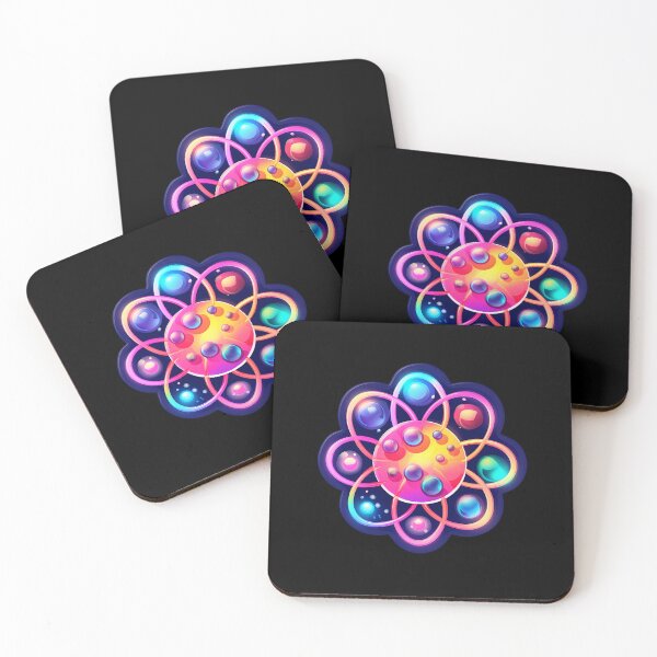Item preview, Atom Physics Nerd Atomic Model designed and sold by titanosdesign.