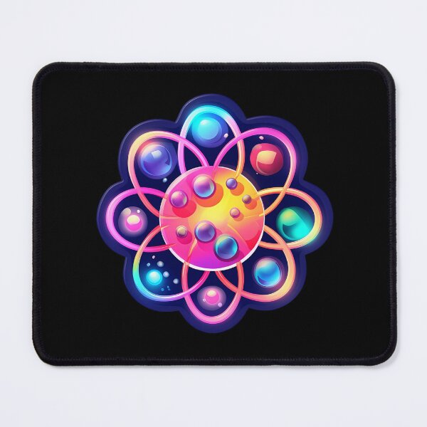 Item preview, Atom Physics Nerd Atomic Model designed and sold by titanosdesign.