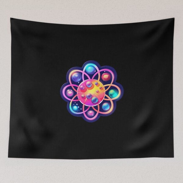 Item preview, Atom Physics Nerd Atomic Model designed and sold by titanosdesign.