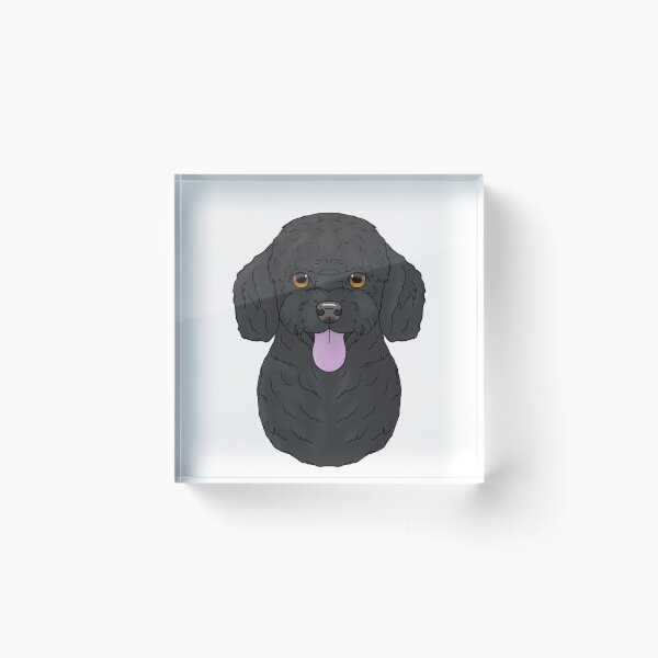 Item preview, Poodle - black designed and sold by Cynthiaetal.