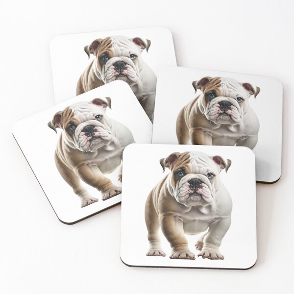 Item preview, Dog Bulldog Pet White designed and sold by 19xxSTORE.
