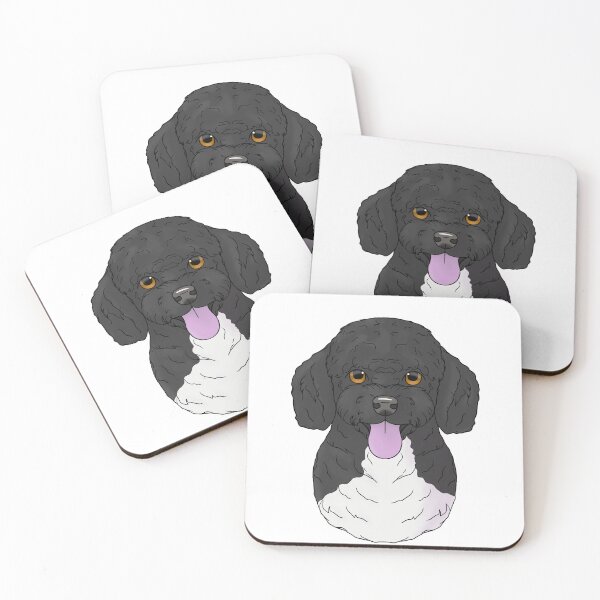 Item preview, Poodle - black parti designed and sold by Cynthiaetal.