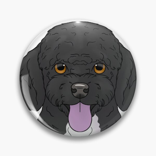 Item preview, Poodle - black parti designed and sold by Cynthiaetal.