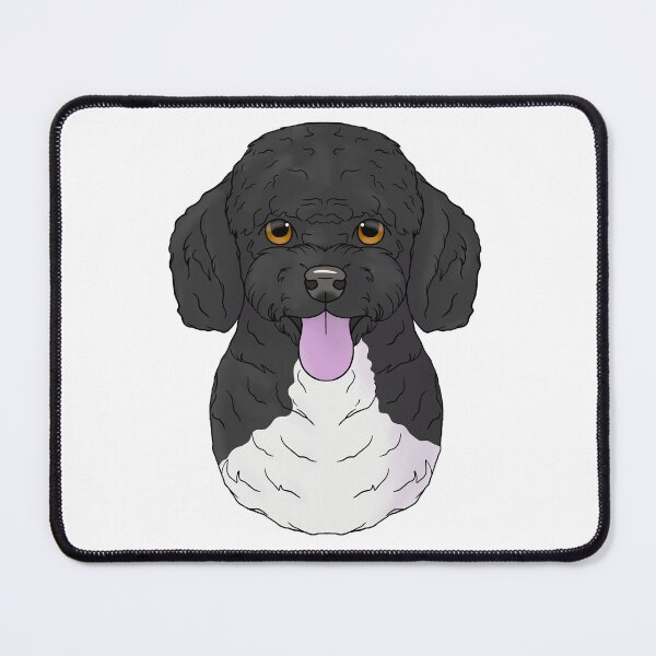 Item preview, Poodle - black parti designed and sold by Cynthiaetal.