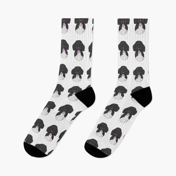 Item preview, Poodle - black parti designed and sold by Cynthiaetal.