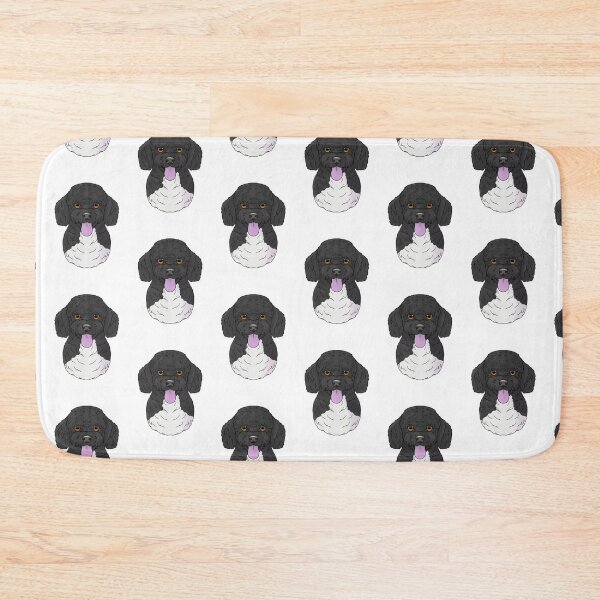 Item preview, Poodle - black parti designed and sold by Cynthiaetal.