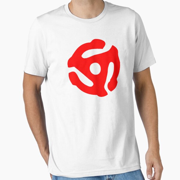 Item preview, Red 45 Vinyl Record Symbol designed and sold by retrorebirth.