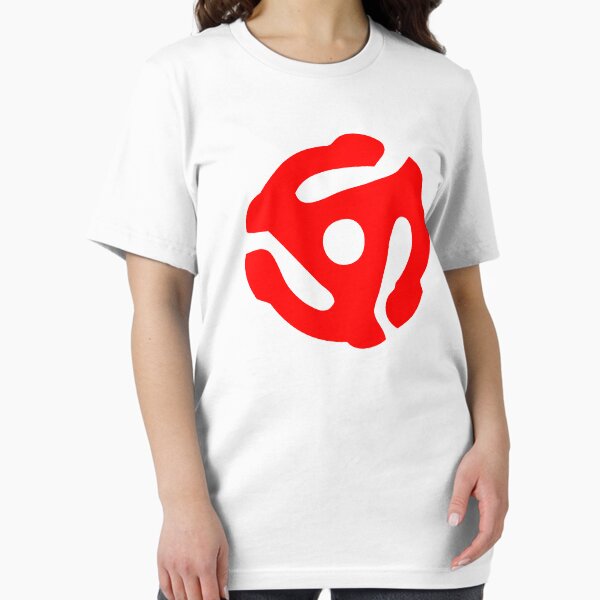 Item preview, Red 45 Vinyl Record Symbol designed and sold by retrorebirth.