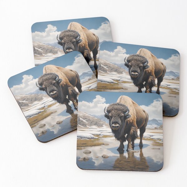 Item preview, American bison designed and sold by ArtMysterious.