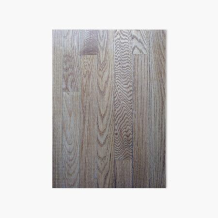 Wood flooring, New York, Manhattan, Brooklyn, New York City, architecture, street, building, tree, car,   Art Board Print
