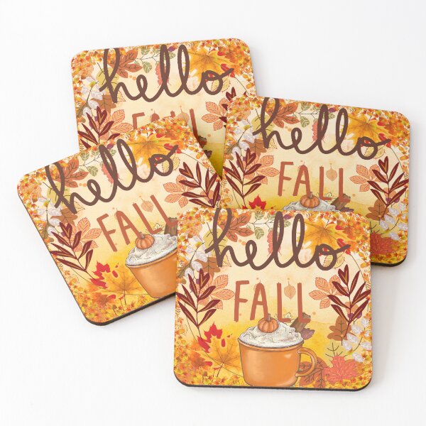 Artikelvorschau, Hallo Herbst entworfen und verkauft von Velvet Rebel Studios .