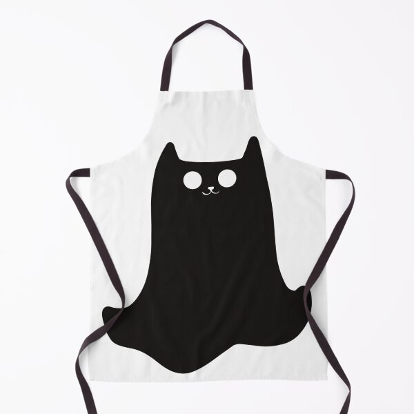 Item preview, Simple Black Cat Ghost Print designed and sold by Julia Sol.
