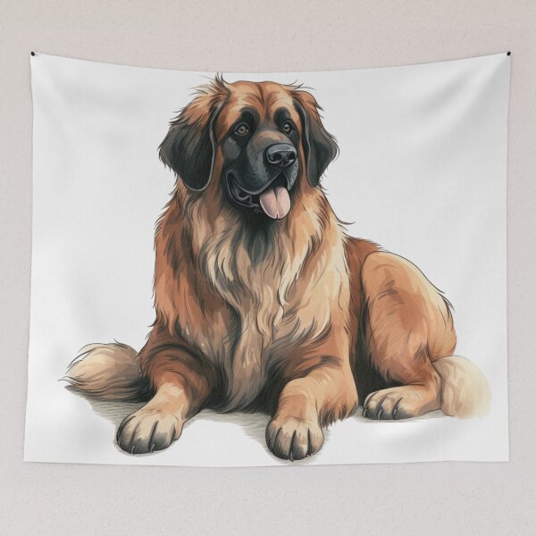 Item preview, Gorgeous Leonberger Flat Drawing  designed and sold by Brontox.
