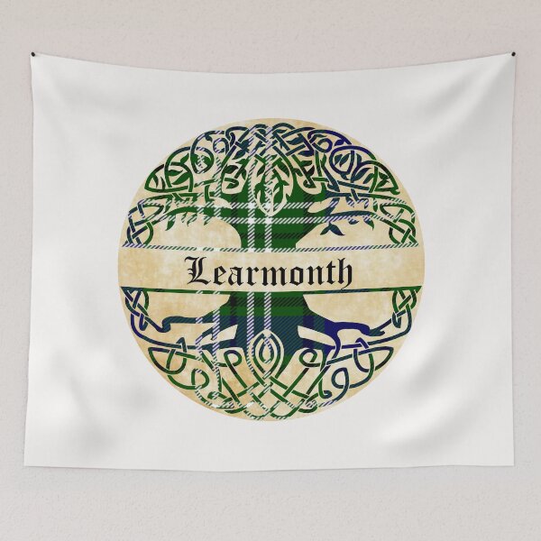 Item preview, Learmonth Tree of Life Clan Scottish Surname tartan designed and sold by BagTown Clans.