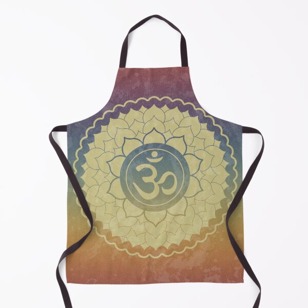 Artikelvorschau, Crown Chakra Lotus - Gold + Rainbow Sunset entworfen und verkauft von Irene Estelle.
