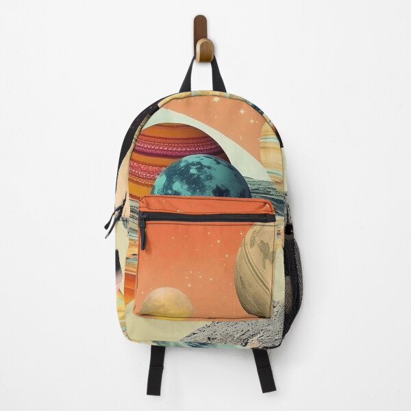 Item preview, Midcentury Modern Space Cat Collage designed and sold by Oh Halo Berry.
