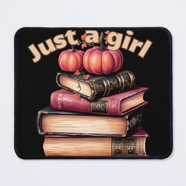 Item preview, Just a Girl who loves Books and Halloween designed and sold by Sunmoonlove.