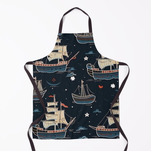Item preview, Pirate ship pattern designed and sold by DiveIntoDesigns.