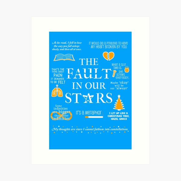 Item preview, The Fault In Our Stars designed and sold by syrensymphony.