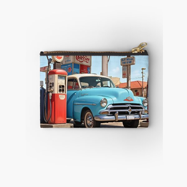 Item preview, American gas station, muscle car, refueling, desert, USA designed and sold by Chemikal1993.