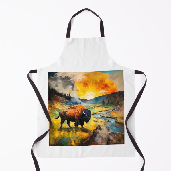 Item preview, Yellowstone sunset designed and sold by ArtMysterious.