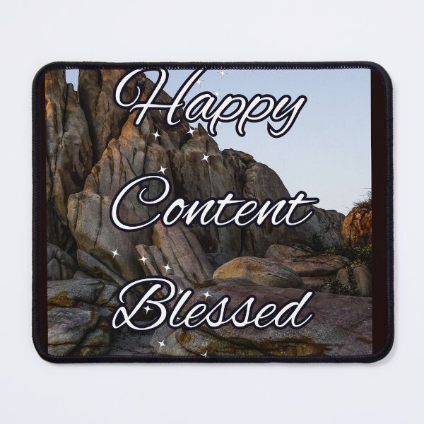 Item preview, Happy Content Blessed designed and sold by AlonaM.